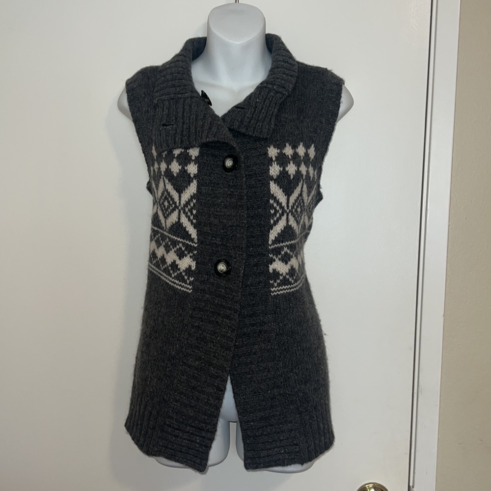 Banana Republic Fair Isle Knit Gilet/Sweater Vest
